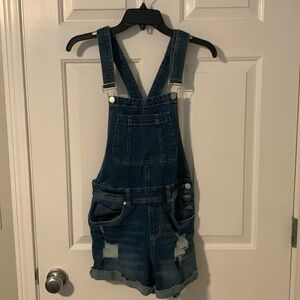 Dollhouse JR Bib Overall Shorts size 7